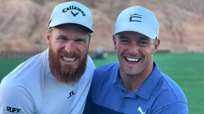 Bryson DeChambeau starts NEW INSTAGRAM PAGE with Long Drive champion